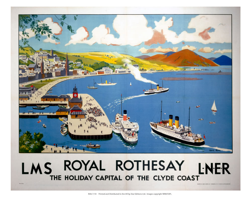 Royal Rothesay 24" x 32" Matte Mounted Print