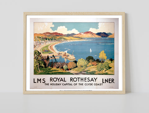 Royal Rothesay -Holiday Capital Of The Clyde Coast Art Print
