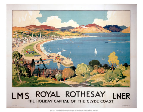 Royal Rothesay 2 24" x 32" Matte Mounted Print