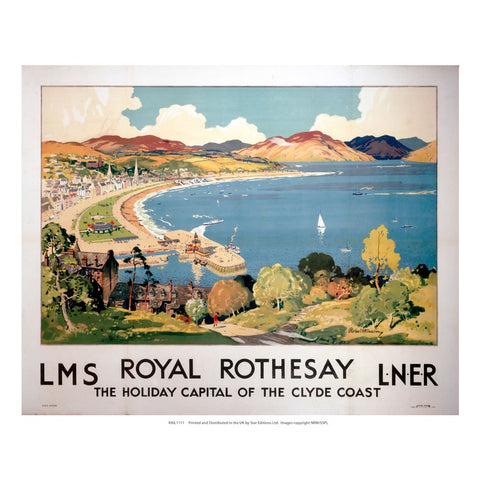 Royal Rothesay 2 24" x 32" Matte Mounted Print