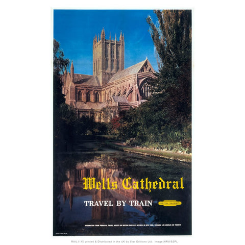 Wells Cathedral 24" x 32" Matte Mounted Print