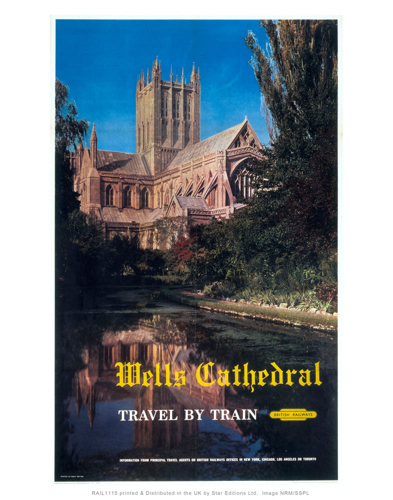 Wells Cathedral 24" x 32" Matte Mounted Print