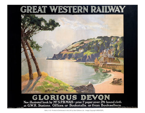 Glorious Devon 24" x 32" Matte Mounted Print