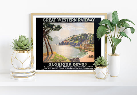 Glorious Devon - Great Western Railway - Premium Art Print