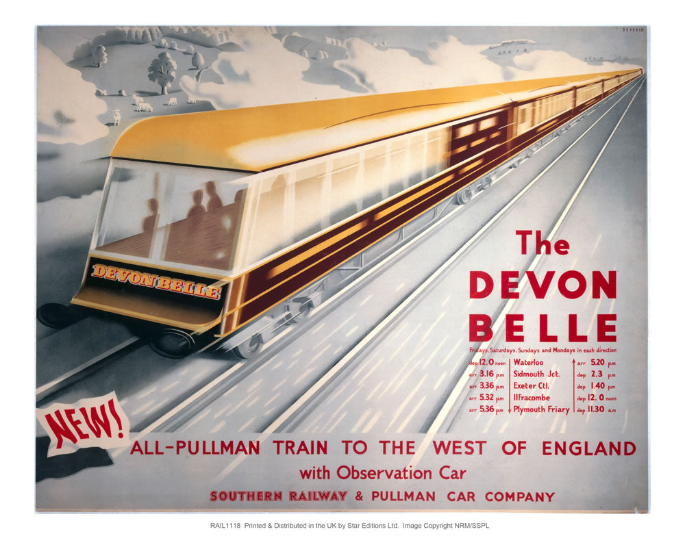 The Devon Belle 24" x 32" Matte Mounted Print