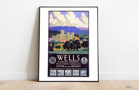 Wells In Smiling Somerset - 11X14inch Premium Art Print