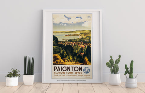 Paignton - Glorious South Devon - 11X14inch Premium Art Print