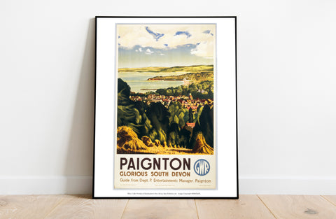 Paignton - Glorious South Devon - 11X14inch Premium Art Print