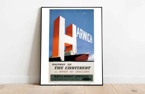 Harwich, Gateway To The Continent - 11X14inch Premium Art Print