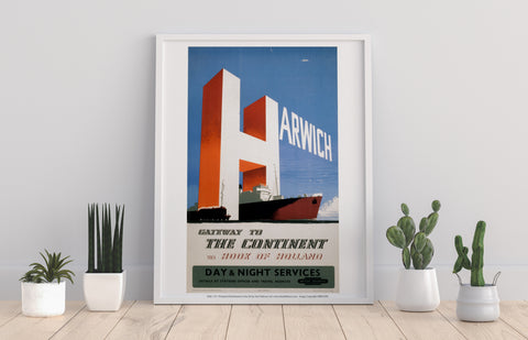 Harwich, Gateway To The Continent - 11X14inch Premium Art Print