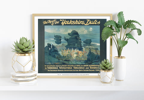 The Magic Of The Yorkshire Dales - 11X14inch Premium Art Print