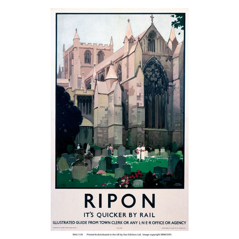 Ripon 24" x 32" Matte Mounted Print