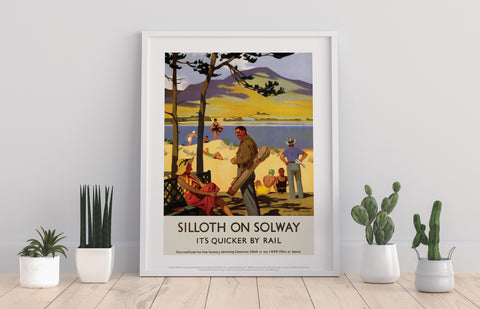 Silloth On Solway - 11X14inch Premium Art Print