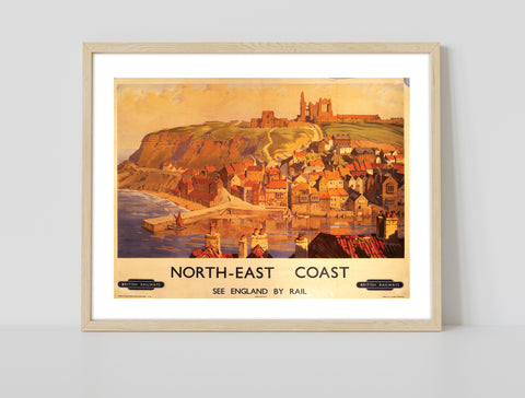 North-East Coast, See England By Rail - Premium Art Print