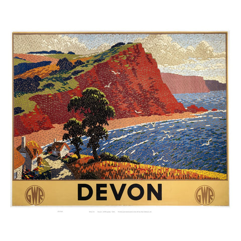 Devon 24" x 32" Matte Mounted Print