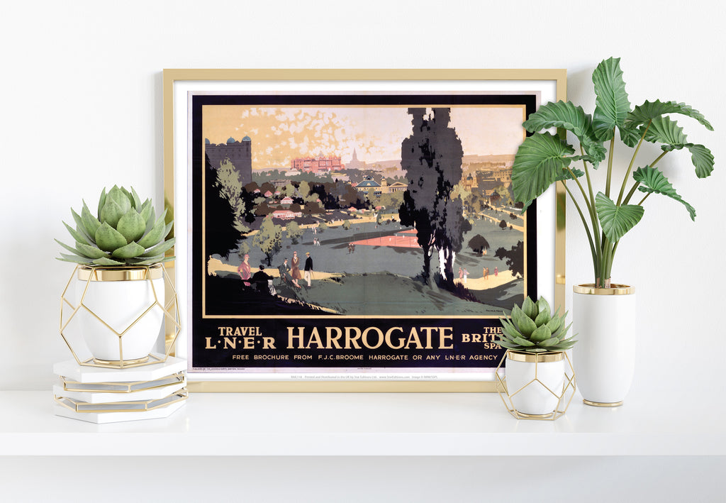 Harrogate, The British Spa - 11X14inch Premium Art Print