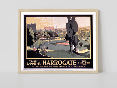 Harrogate, The British Spa - 11X14inch Premium Art Print