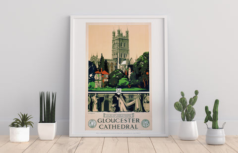 Gloucester Cathedral - 11X14inch Premium Art Print