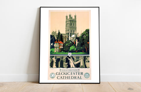 Gloucester Cathedral - 11X14inch Premium Art Print