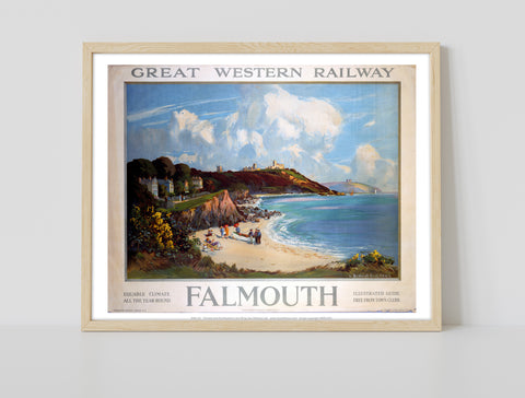 Falmouth, Great Western Railway - 11X14inch Premium Art Print