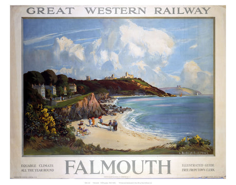 Falmouth 24" x 32" Matte Mounted Print