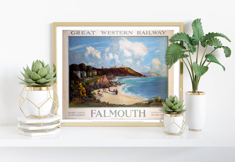Falmouth, Great Western Railway - 11X14inch Premium Art Print