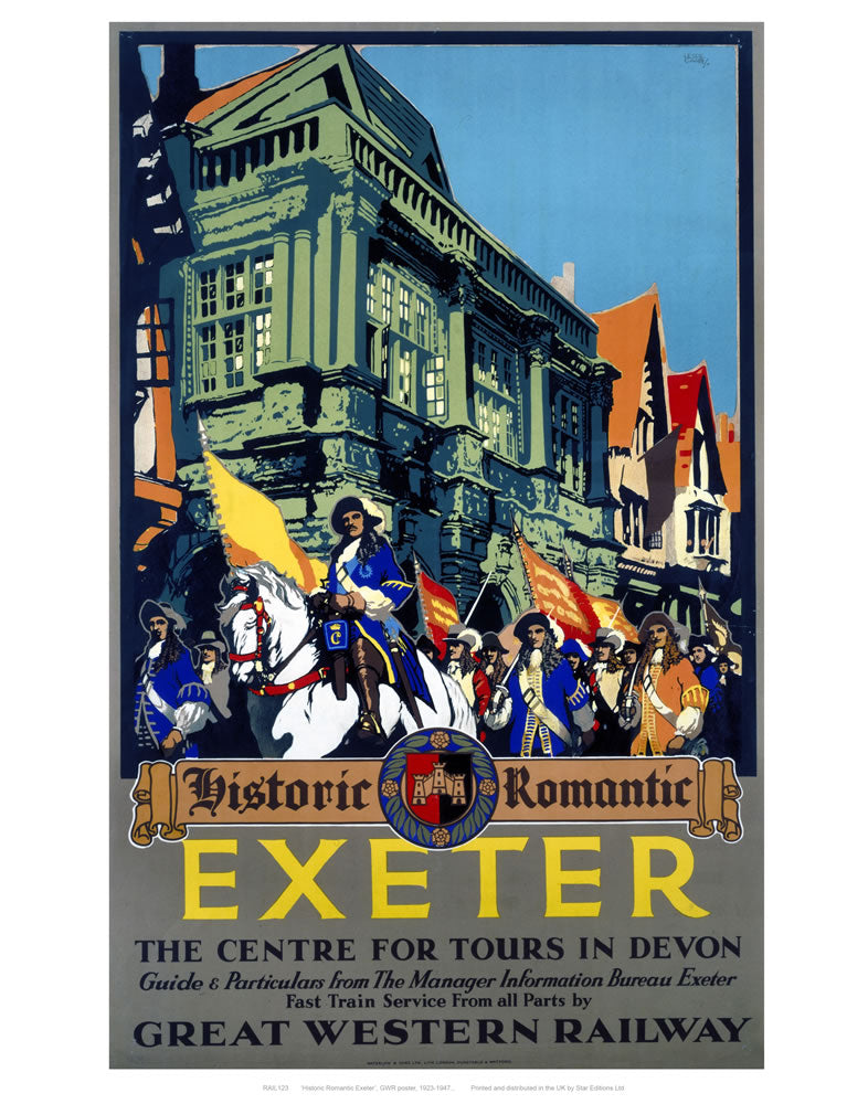 Exeter 24" x 32" Matte Mounted Print