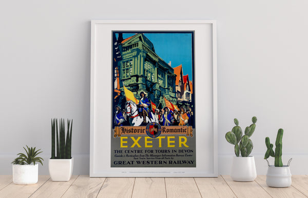 Exeter - Historic, Romantic - 11X14inch Premium Art Print – Star Editions