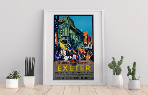 Exeter - Historic, Romantic - 11X14inch Premium Art Print