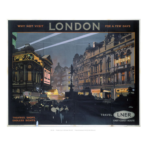 London travel liner 24" x 32" Matte Mounted Print