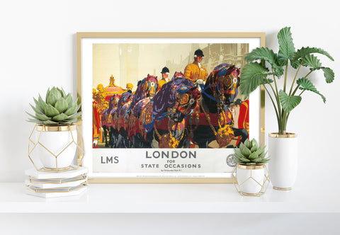 London For State Occasions - 11X14inch Premium Art Print