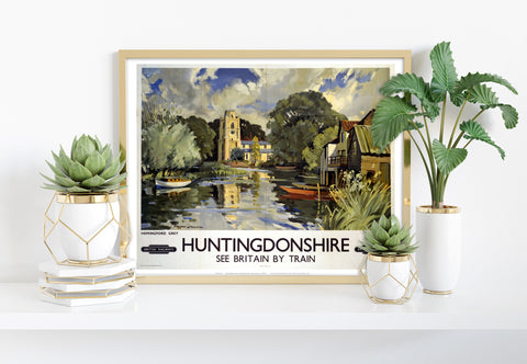 Huntingdonshire - Hemingford Grey - 11X14inch Premium Art Print