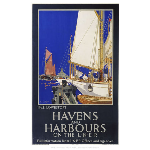 Havens and harbours 24" x 32" Matte Mounted Print