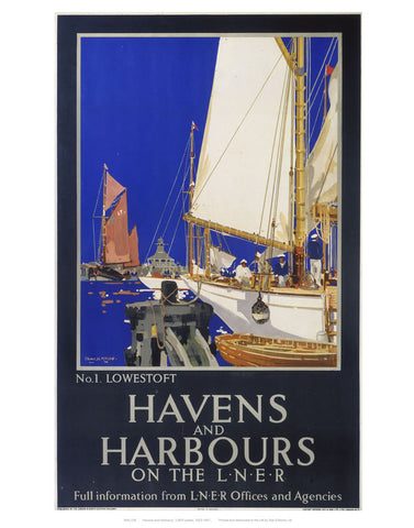 Havens and harbours 24" x 32" Matte Mounted Print