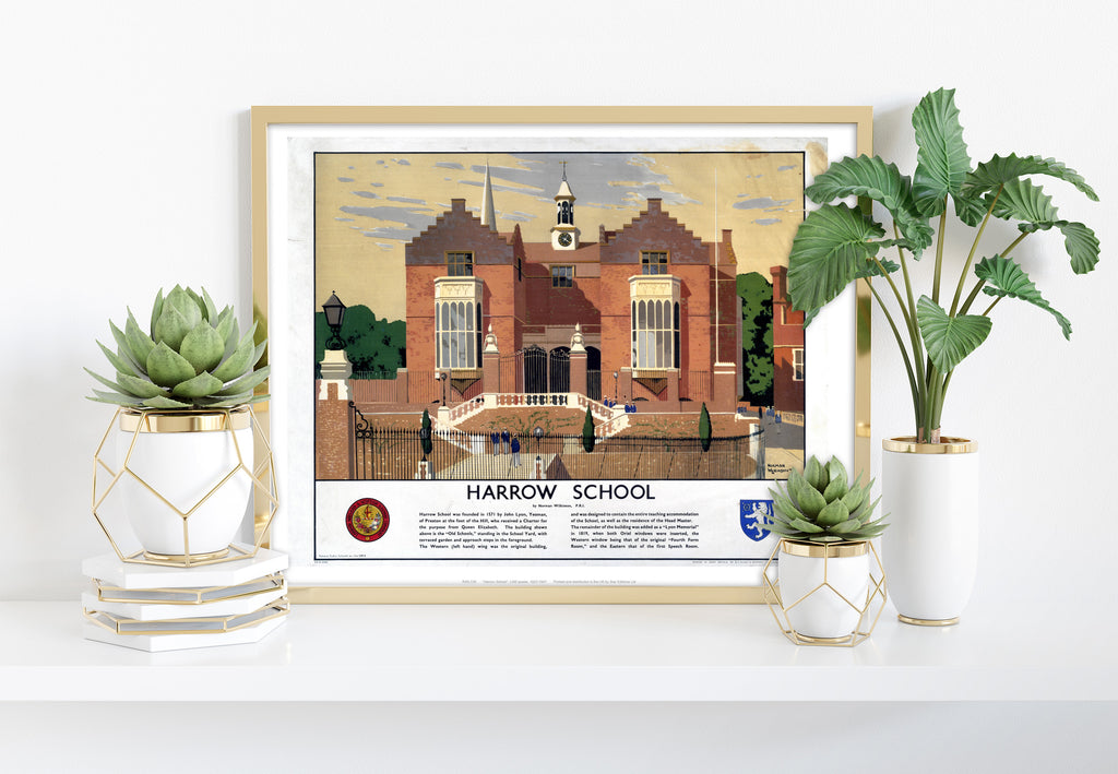 Harrow School - 11X14inch Premium Art Print