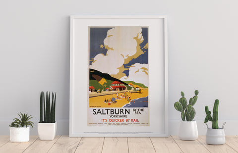 Saltburn-By-The-Sea, Yorkshire - 11X14inch Premium Art Print