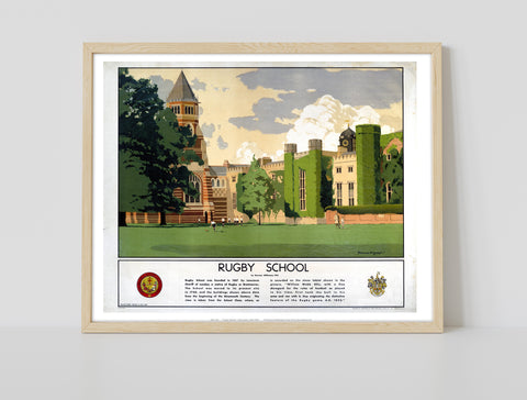 Rugby School - 11X14inch Premium Art Print