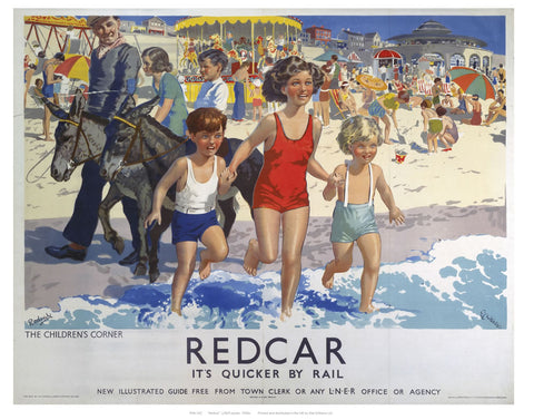 Redcar 24" x 32" Matte Mounted Print