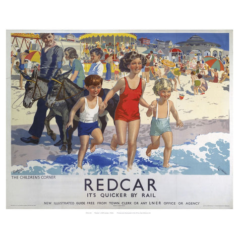 Redcar 24" x 32" Matte Mounted Print