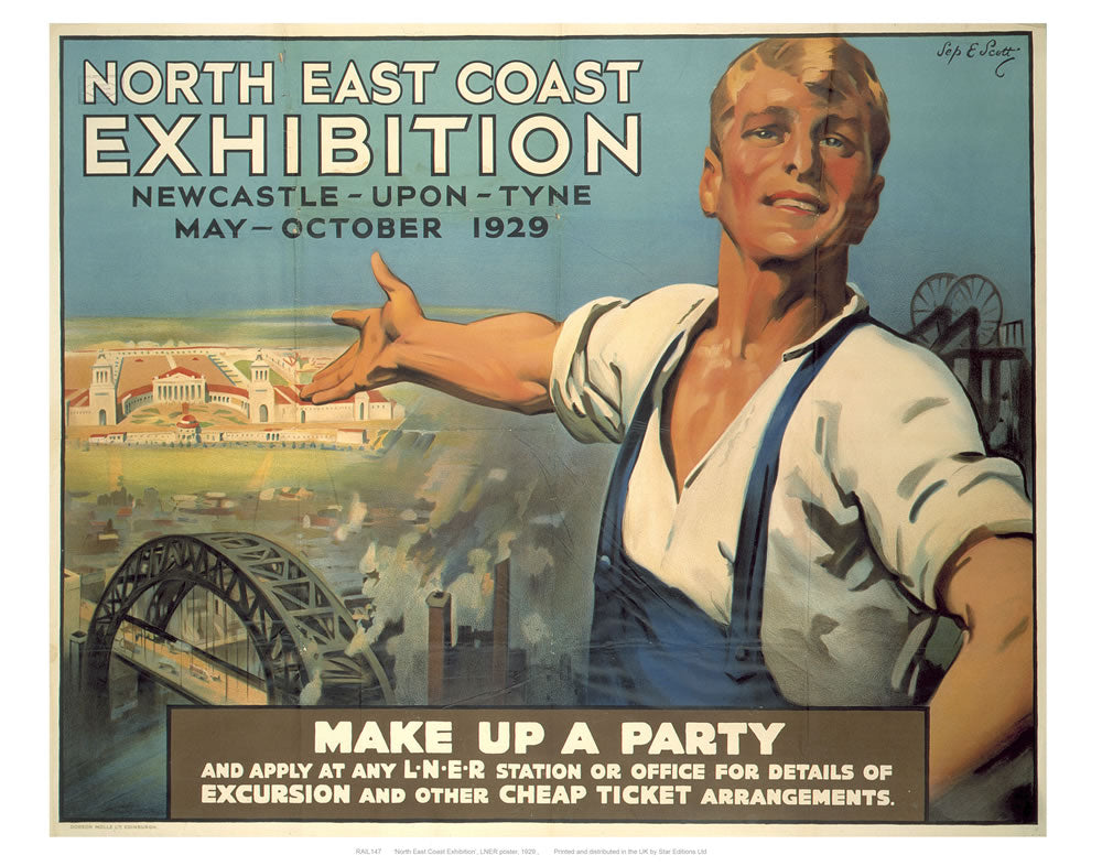 North east coast exhibition 24" x 32" Matte Mounted Print