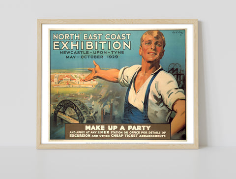 North East Coast Exhibition - 11X14inch Premium Art Print