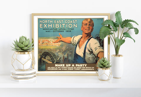 North East Coast Exhibition - 11X14inch Premium Art Print