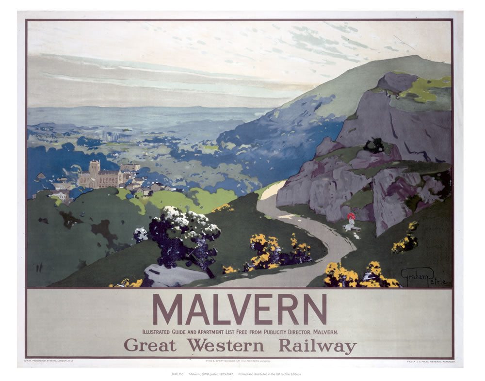 Malvern 24" x 32" Matte Mounted Print