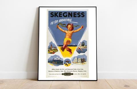 Skegness Is So Bracing - 11X14inch Premium Art Print