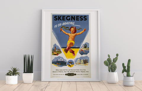 Skegness Is So Bracing - 11X14inch Premium Art Print