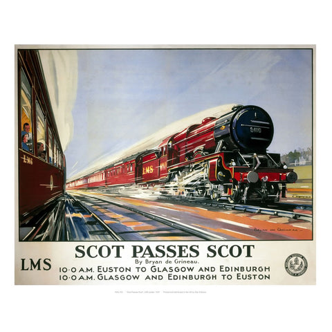 Scot passes scot 24" x 32" Matte Mounted Print