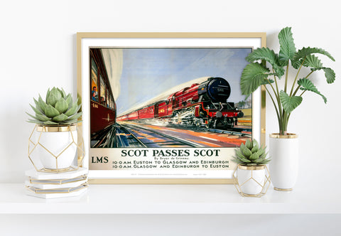 Scot Passes Scot - 11X14inch Premium Art Print