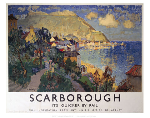 Scarborough 24" x 32" Matte Mounted Print