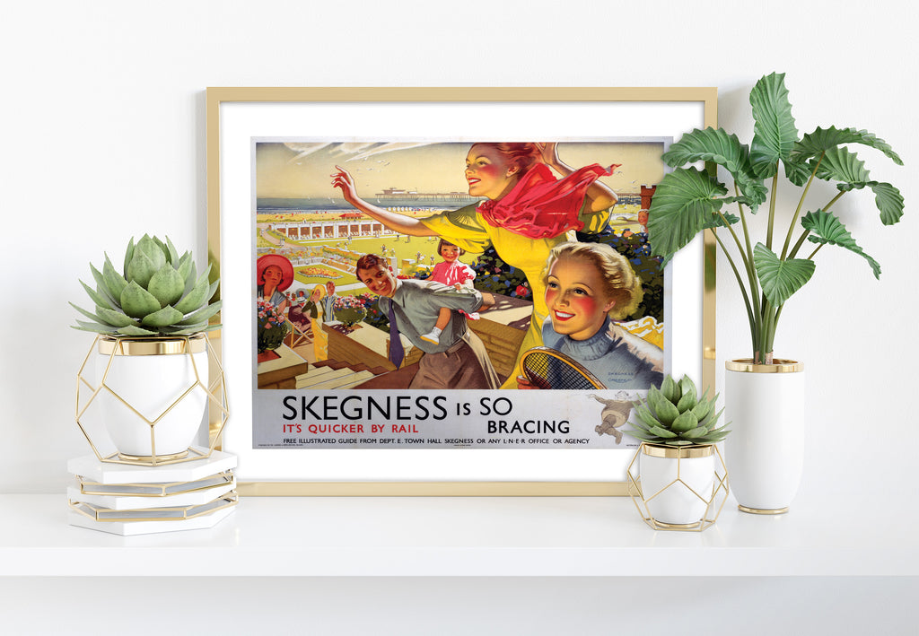 Skegness, So Bracing - 11X14inch Premium Art Print