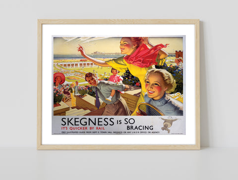 Skegness, So Bracing - 11X14inch Premium Art Print